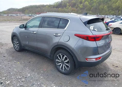 2017 Kia Sportage Ex из США, поврежденный, VIN KNDPNCAC1H7288155